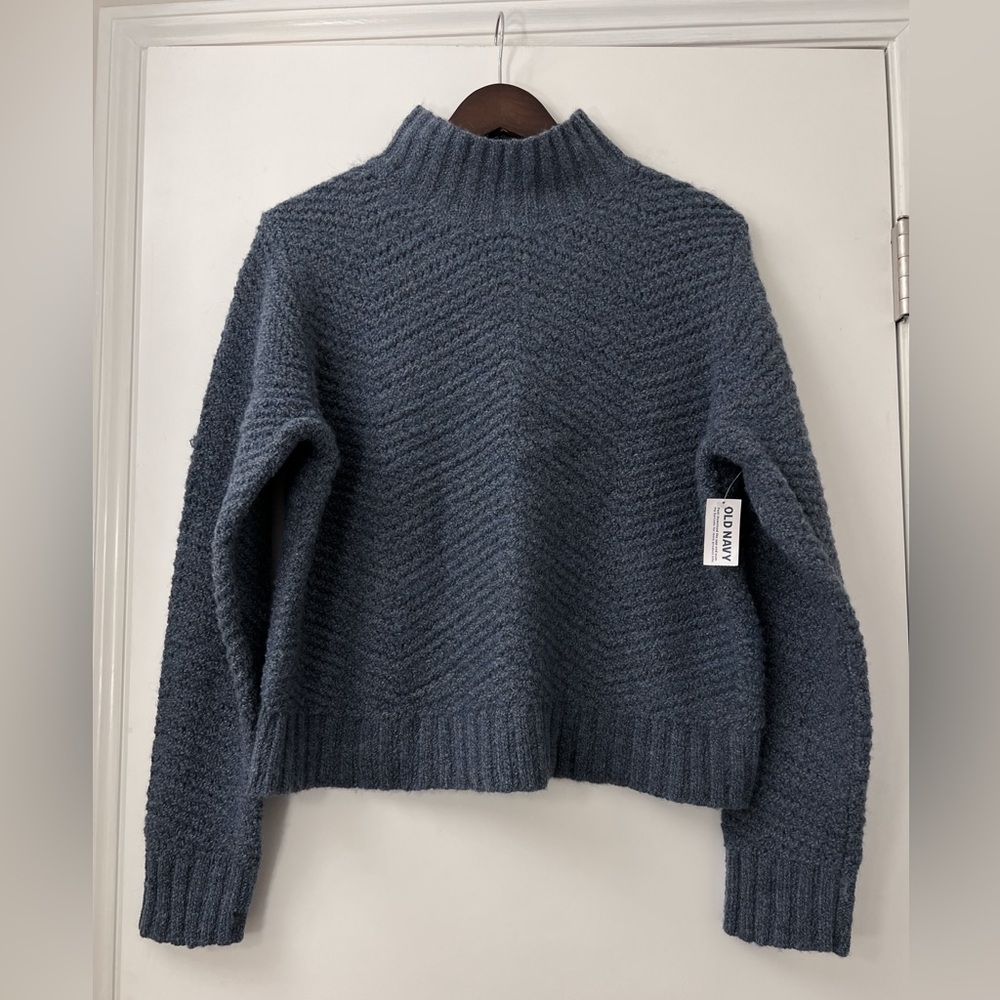 💙 Old Navy mock neck sweater - M, NWT